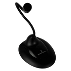 Microfono Perfect Choice de Lujo con Cuello Flexible PC-110279 Alámbrico color Negro