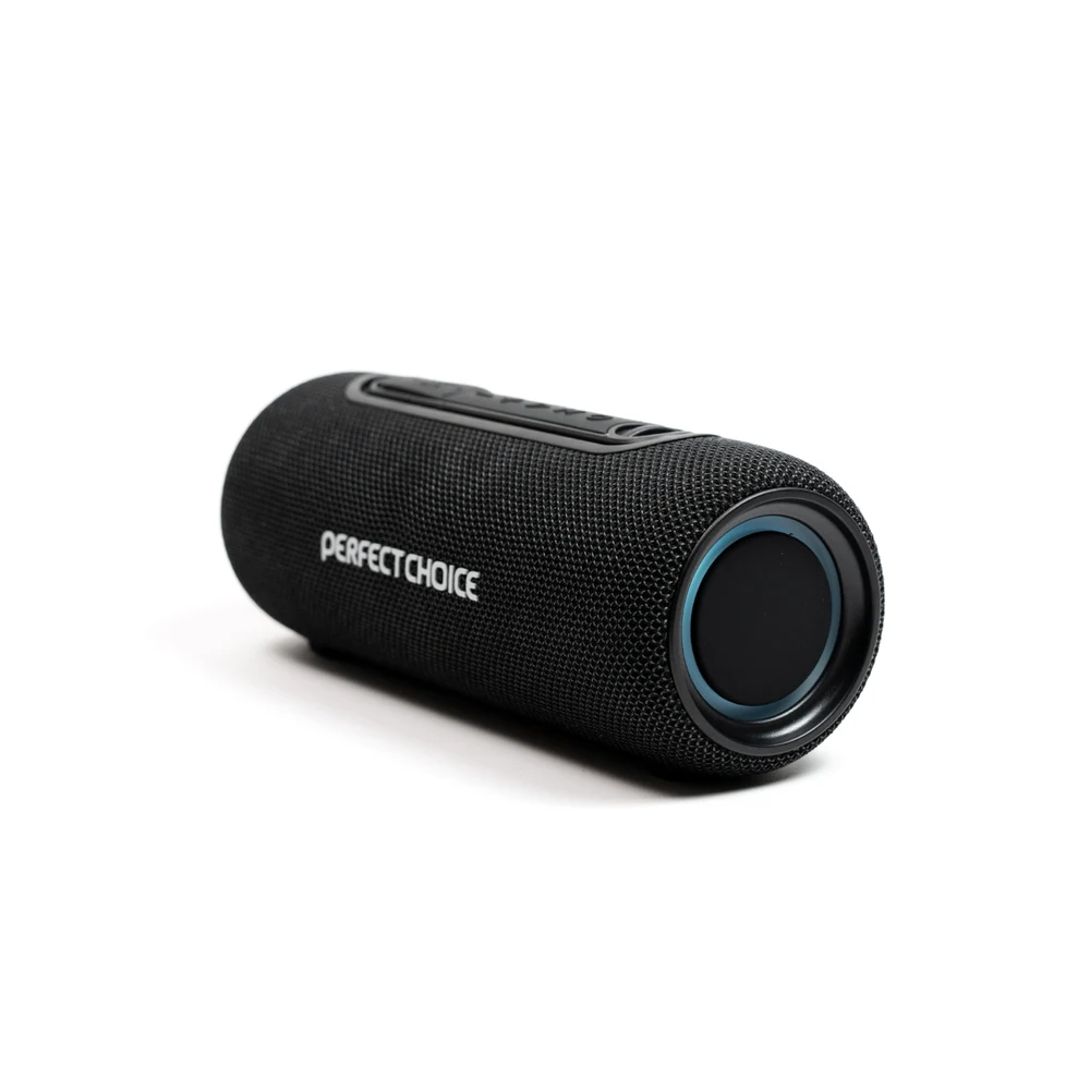 Bocina Perfect Choice Portátil Inalámbrica 20W Lumino Negra