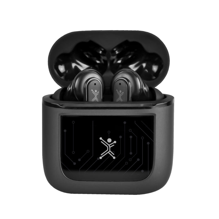 Audífonos Perfect Choice Audífonos Intrauriculares con Micrófono Sonor Inalámbrico Bluetooth modelo PC-117179 color Negro