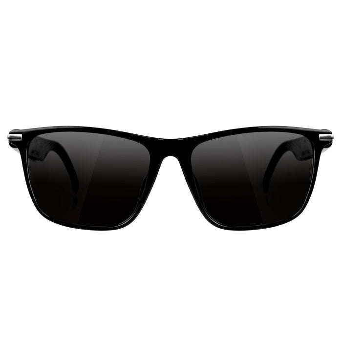 Lentes inteligentes Perfect Choice Touch con audio Open Ear OWS polarizados Evoir modelo PC-117292 color Negro