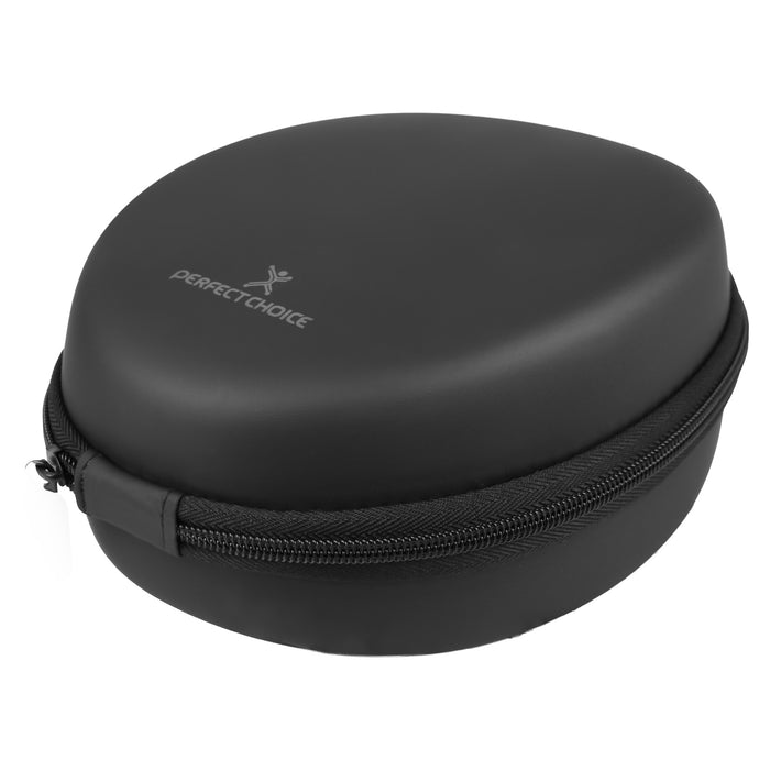 Audifono diadema Perfect Choice BT 5 microfonos cancelacion de ruido activa 40hrs ANC hibrido con estuche de viaje modelo PC-117315 color Negro