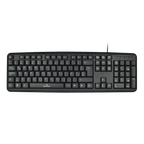 Teclado Perfect Choice alambrico USB modelo PC-201038 color Negro