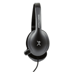 Kit teclado mouse y diadema Perfect Choice negro con azul alambrico USB 1000DPI