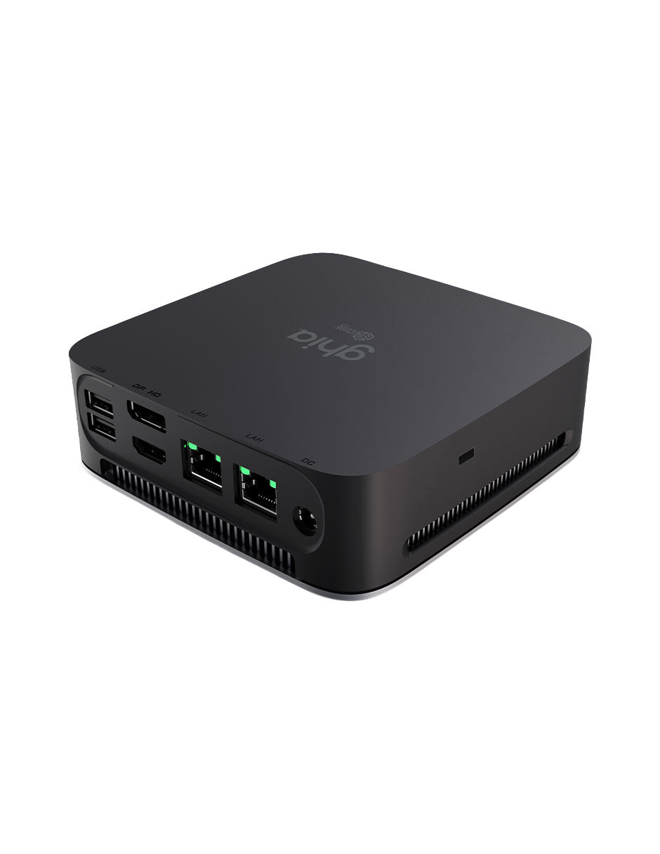 Mini PC Ghia Gcube AMD Ryzen 5 3500U 4 núcleos hasta 3.7GHz RAM 8GB SSD M.2 NVMe 512GB Wi-Fi BT sin sistema