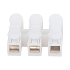 Conector PUSH de 3 Contactos para Conexión Rápida