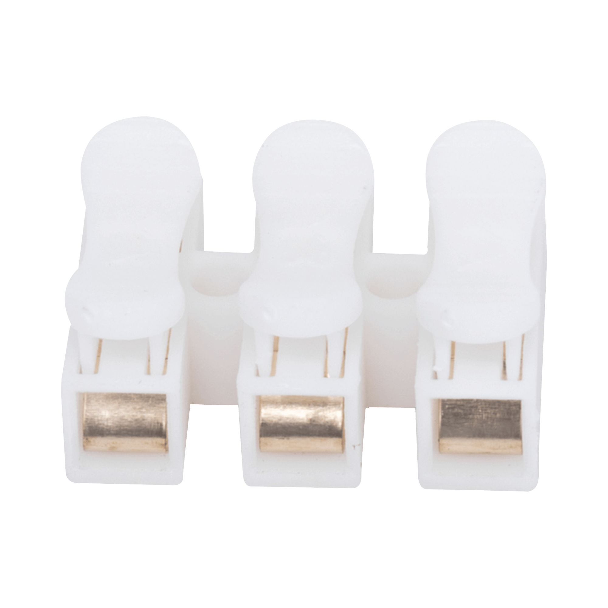 Conector PUSH de 3 Contactos para Conexión Rápida