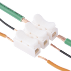 Conector PUSH de 3 Contactos para Conexión Rápida