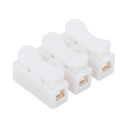 Conector PUSH de 3 Contactos para Conexión Rápida