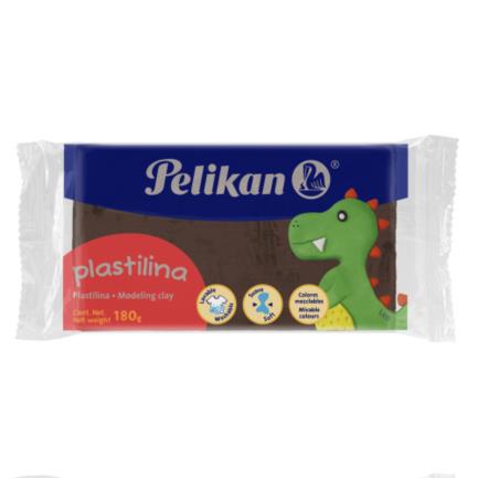 Plastilina Pelikan Marketa 180 Gr Color Café