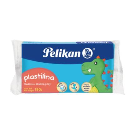 Plastilina Pelikan Marqueta 180 Gr Color Azul