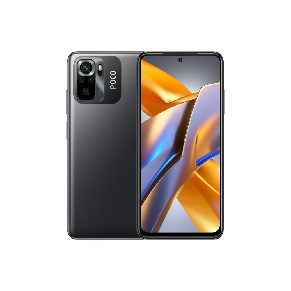 Xiaomi Poco M5S 128GB 4GB RAM gris 6.43" Mediatek cámara 64+8+2+2MP selfie 13MP Android 12
