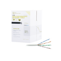 Cable Cat5E 152.5m Blanco Alto Rendimiento ETL UL Interior CCTV y Redes