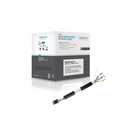 Bobina de Cable FTP Cat6+ 305m Negro Blindado Exterior Climas Extremos UL
