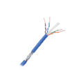 Bobina de Cable Cat6+ 1000m Azul 23 AWG Alto Desempeño ETL UL CCTV y Video HD