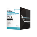 Bobina de Cable UTP Cat5E 305m Negro, para Intemperie, Videovigilancia y Redes