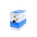 Bobina de Cable UTP Cat5E 305m Blanco, UL para Intemperie y CCTV