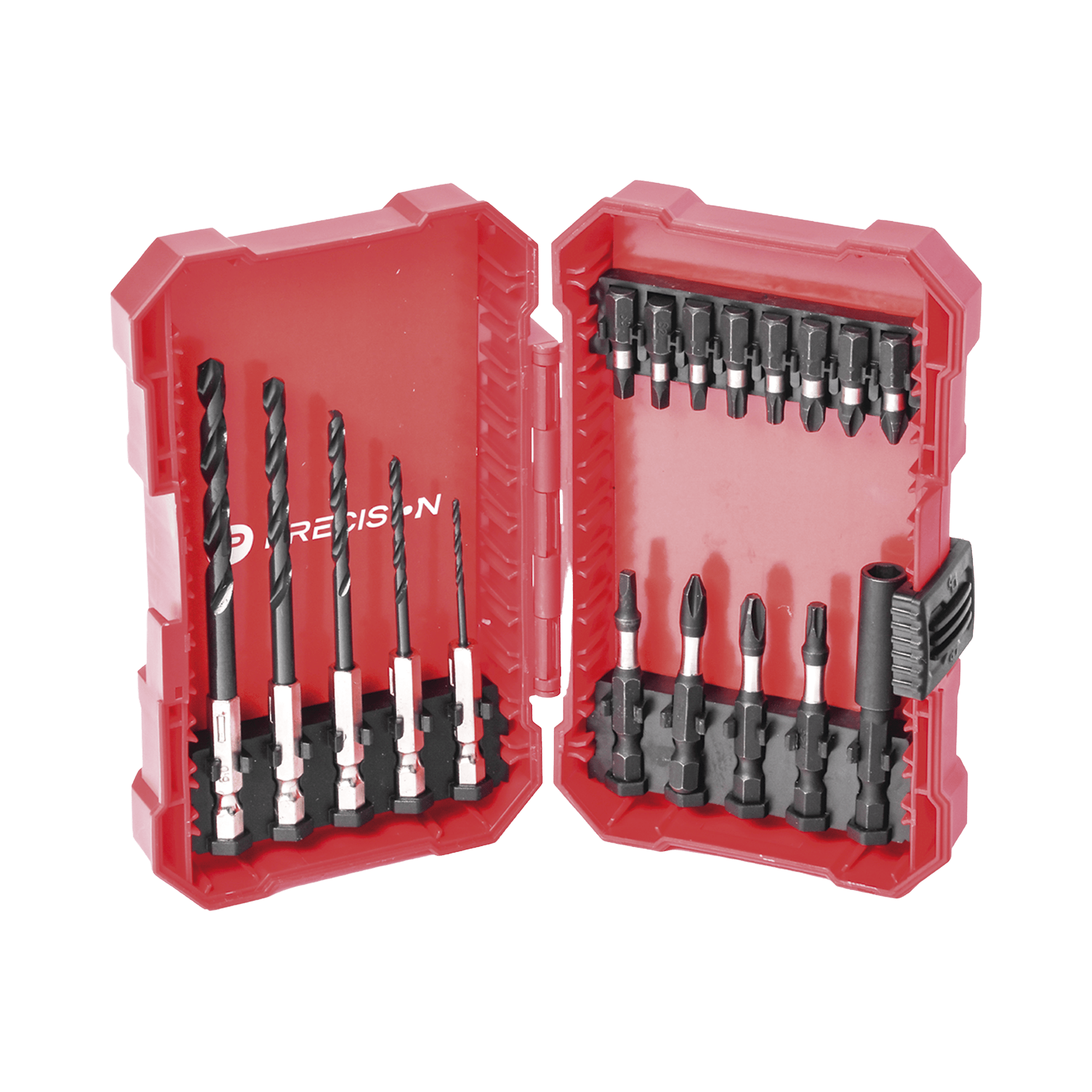 Juego de 18 Puntas y Brocas para Taladro con Estuche
