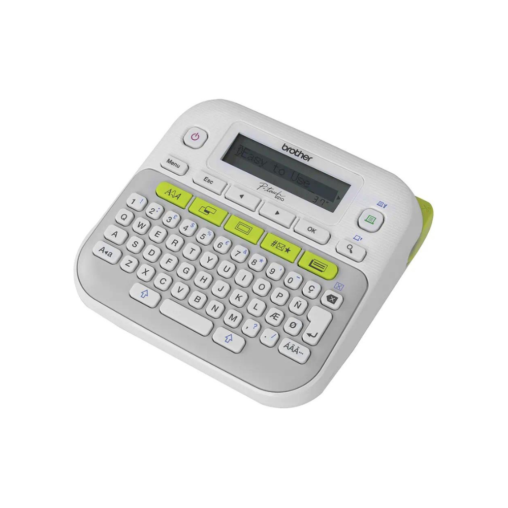 Rotulador Portatil De Escritorio Brother De Facil Uso PTD210