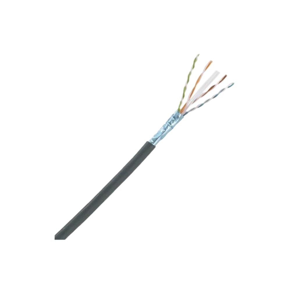 Bobina de Cable UTP Cat6A 305m Negro Con Gel Externa 4 Pares