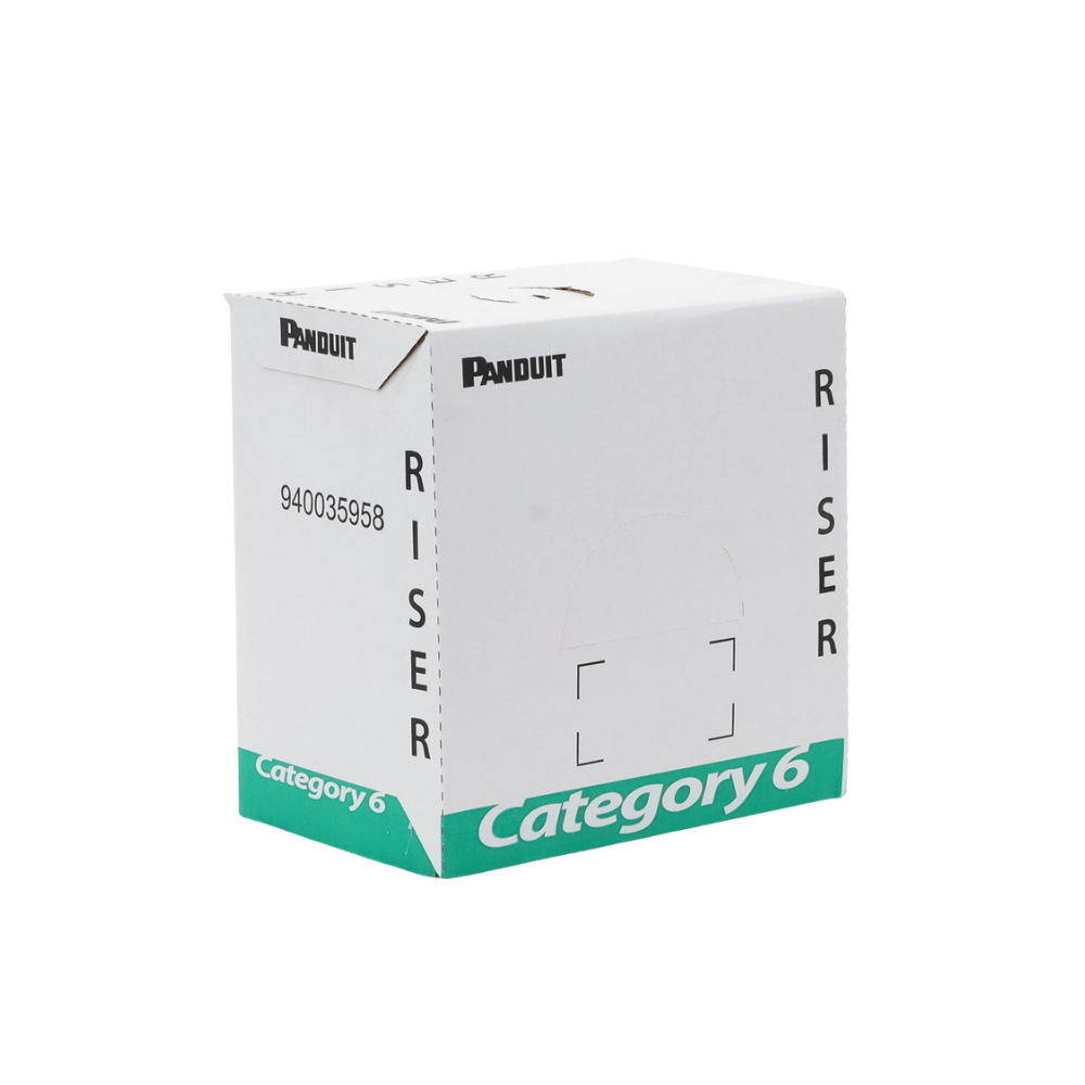 Bobina de Cable UTP Cat6 305m Azul, 23 AWG +350 MHz CMR de Alto Rendimiento