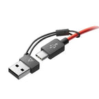 Auriculares Estéreo Poly Blackwire 5220 Conector 3.5mm Adaptador USB-C/A