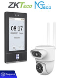 Kit de Control de Acceso y Asistencia Facial SenseFace 7A con Cámara IP