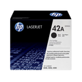 HP Cartucho original de tóner negro 42A LaserJet