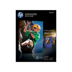 Papel HP Fotográfico Satinado Avanzado Carta C/50