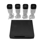 NVR Qian Kit 8CH 5MP PoE Cámara Bullet 1TB HDD Incluido QET N0854