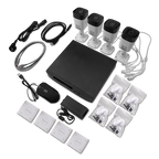 NVR Qian Kit 8CH 5MP PoE Cámara Bullet 1TB HDD Incluido QET N0854