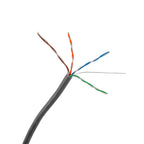 Bobina Qian 100M UTP Cat5E Interior Gris 24AWG QHR CAT5E 10