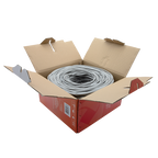 Bobina UTP Qian 305M Cat5E Interior Gris 24AWG QHR CAT5E