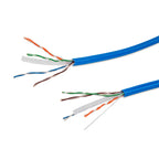 Bobina Qian 100M UTP Cat6 Interior Azul 23AWG QHR CAT6 10