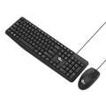 Kit Teclado Mouse Qian QKX20603 Alámbrico Multimedia