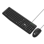 Kit Teclado Mouse Qian QKX20603 Alámbrico Multimedia