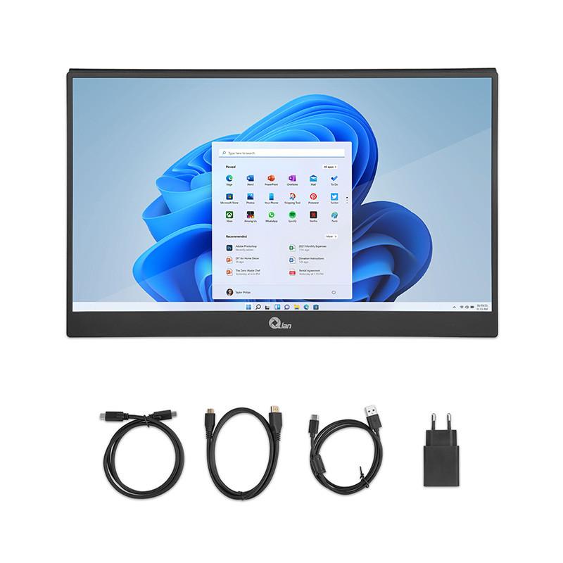 Monitor Portátil Qian 15.6 Pulgadas FHD IPS QMP IP16S