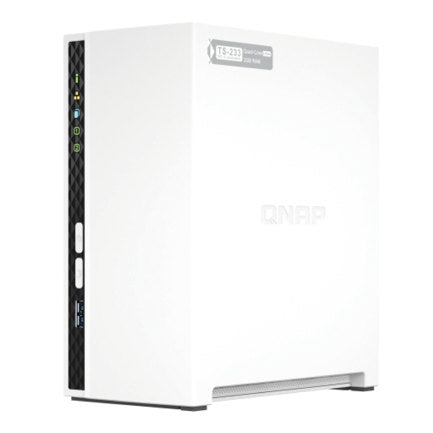 Unidad NAS QNAP, CPU ARM Cortex A55 Quad Core 2.0GHz, 2GB RAM, RJ45 GbE, 2 Bahías 3.5", Linux, Sin Discos