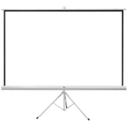 Pantalla Proyección Tripié Qian QPD 69602 100 Pulgadas Blanca Mate