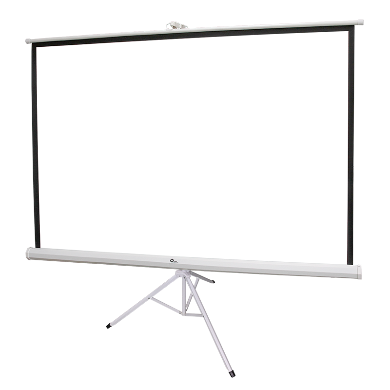 Pantalla Proyección Tripié Qian QPD 69602 100 Pulgadas Blanca Mate