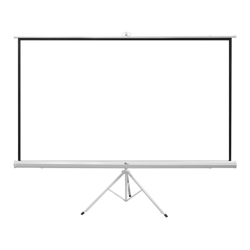 Pantalla Proyección Tripié Qian QPD 69603 120 Pulgadas Blanca Mate