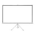 Pantalla Proyección Tripié Qian QPD 69603 120 Pulgadas Blanca Mate