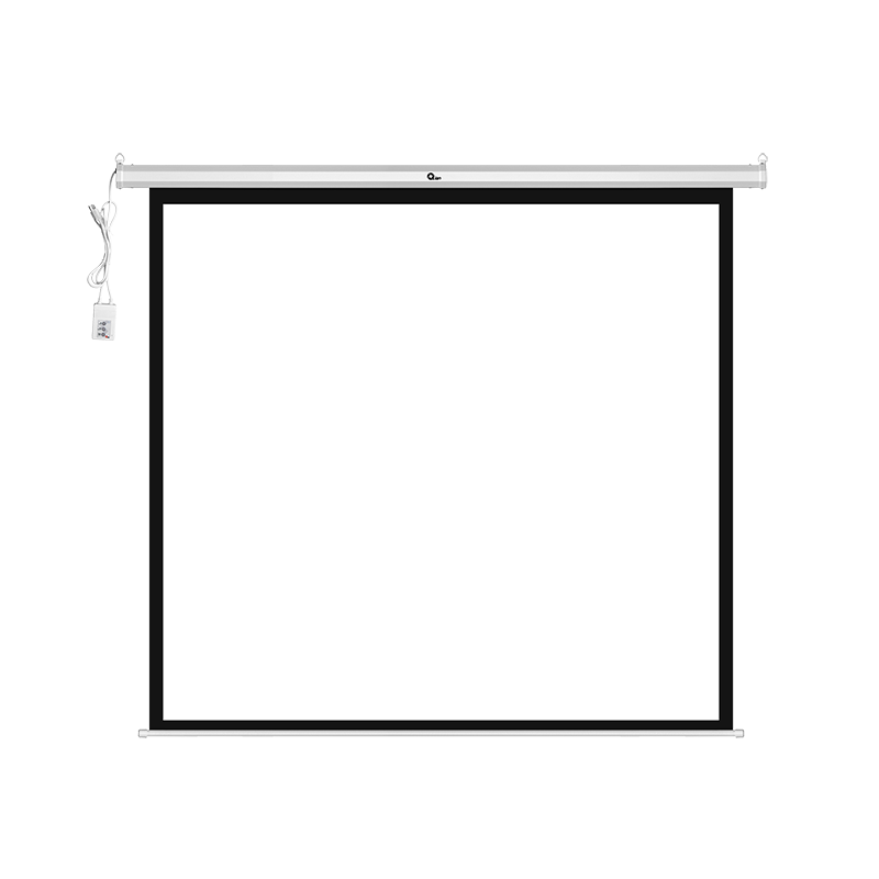 Pantalla Proyección Qian Eléctrica 100 Blanca Mate QXS 1E100