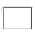 Pantalla Proyección Qian Eléctrica 120 Blanca Mate QXS 1E120