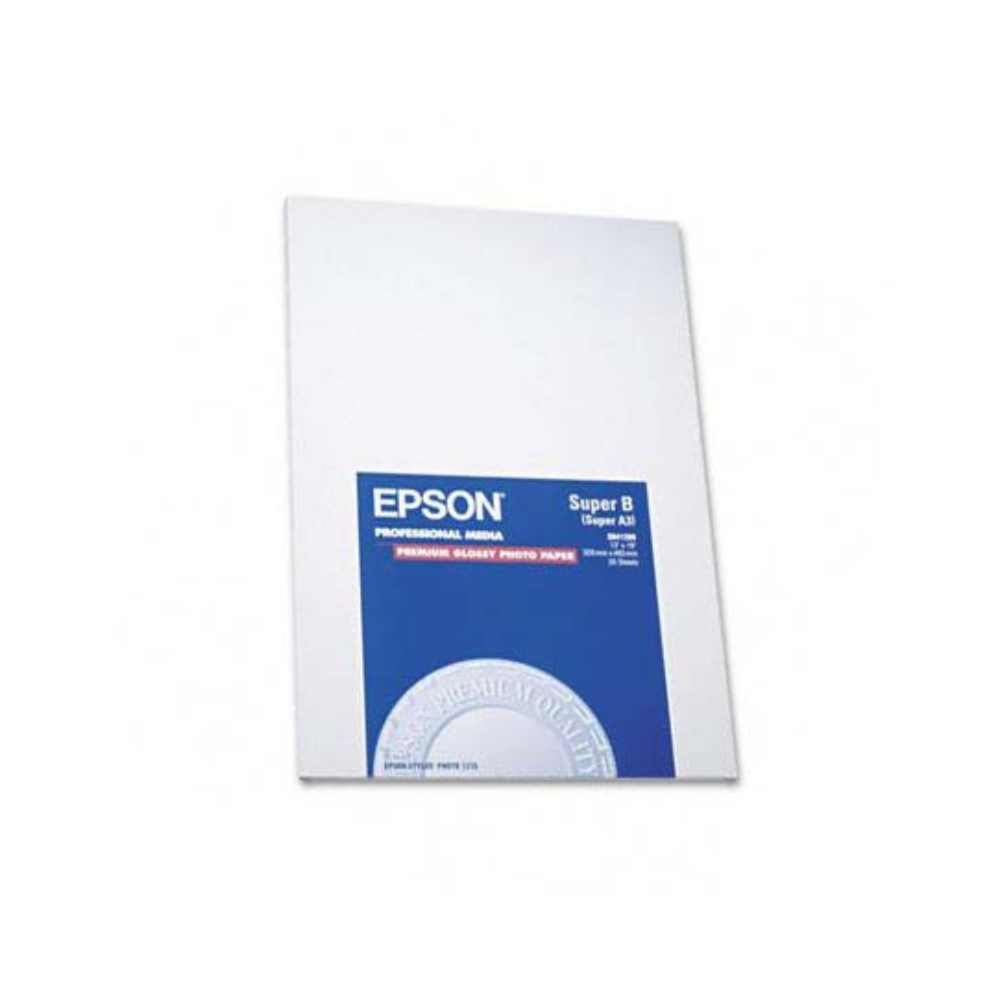 Papel Epson Fotográfico Premium Glossy 13x19" C/20
