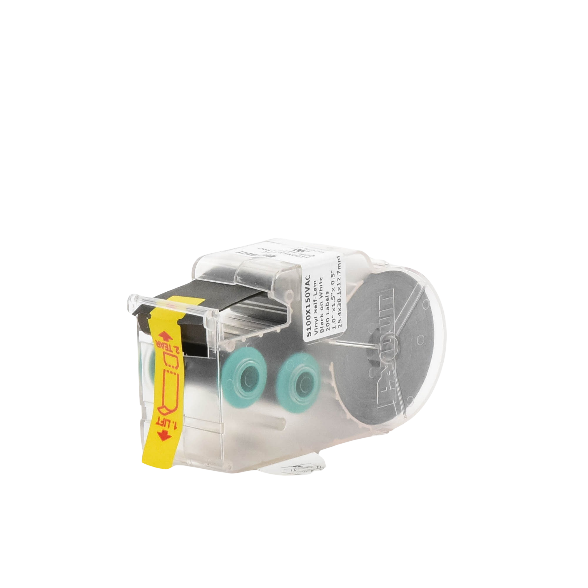 Casete de Etiquetas Autolaminadas para Cables de 25.4 x 38.1 mm
