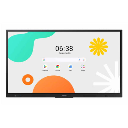 Pantalla Samsung 75" Interactiva WAF 40 Multi Touch Android OS 14 UHD Resolución 3840x2160 400 Nits