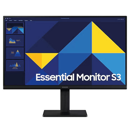 Monitor Samsung Essential S3 S30GD 22", IPS, FHD 1920x1080, 100Hz, HDMI/VGA, VESA 100