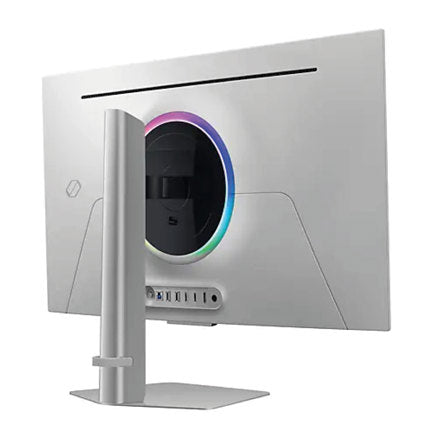 Monitor Gamer Samsung Odyssey G8 32" 4K UHD 3840x2160 Plano Plata 240Hz 0.03ms Gaming Hub