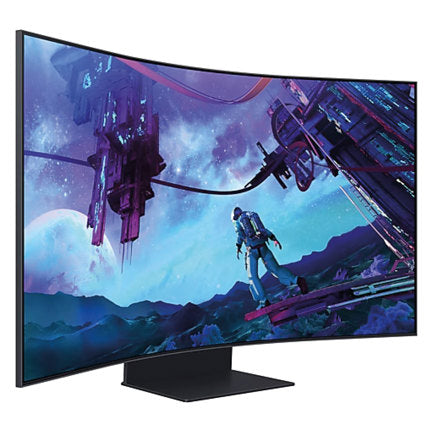 Monitor Gamer Samsung Odyssey Ark 55" 2ª Gen 4K UHD 3840x2160 Curvo VA 1000R 165Hz 1ms HDR10 Bocinas Gaming Hub Smart