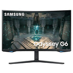 Monitor Gamer Samsung 32" Smart QHD 2560x1440 Curvo 1000R 240Hz 1ms VA Gaming Hub G6
